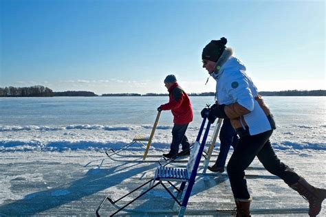 Finnish Lake Finds Fame In Kicksled Culture Thisisfinland