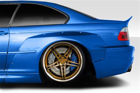 Fender Flare Body Kit For 2002 Bmw M3 0 2001 2006 Bmw M3 E46 Duraflex