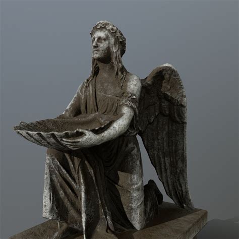 Angel Statue Cgtrader