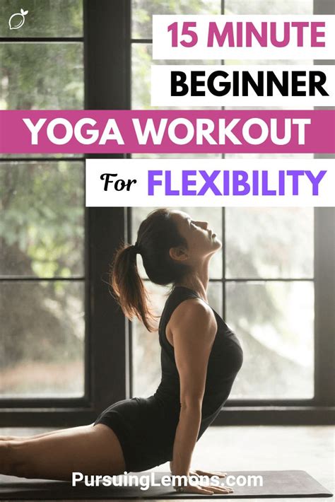Minute Beginner Yoga Workout For Flexibility Yoga For Beginners Beginner Yoga Workout