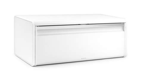Bread bin roll top champagne. Brabantia Fall Front Bread Bin in White at Barnitts Online ...