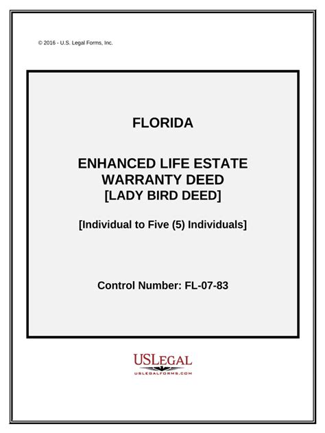 Lady Bird Deed Sample Fill Out And Sign Online Dochub