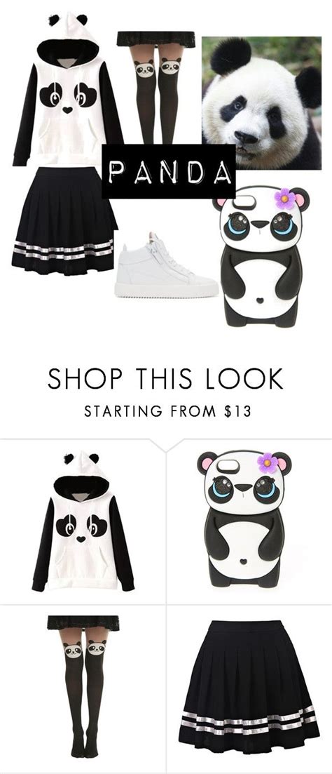 Panda Outfit By Kaylakool Liked On Polyvore Featuring Giuseppe