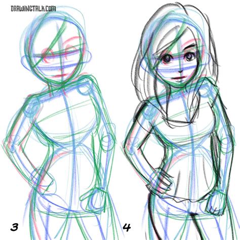Drawing Tutorial Step By Step How To Draw And Color A