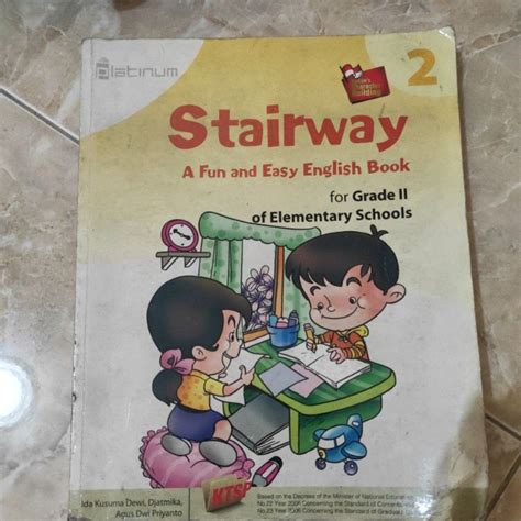 Jual Stairway A Fun And Easy English Book Kelas 2 Sd Indonesiashopee