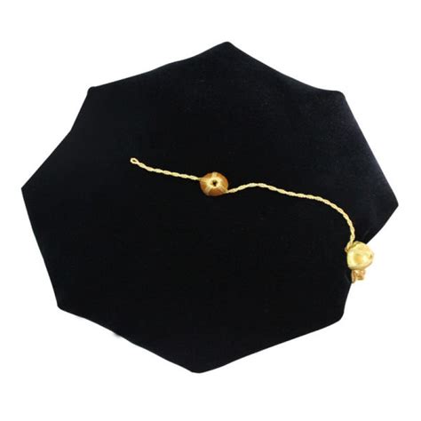 8 Sided Doctoral Tam Academic Faculty Regalia Graduation Cap And Gown