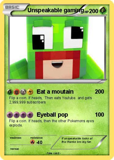 May 18, 2020 · minecraft unspeakable coloring pages is free coloring pages from coloring for kids. Pokémon Unspeakable gaming - Eat a moutain - My Pokemon Card