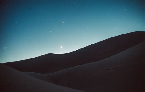 Wallpaper Sky Desert Night Stars Images For Desktop Section пейзажи
