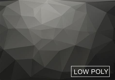 Gray Low Poly Background Vector Download Free Vector Art