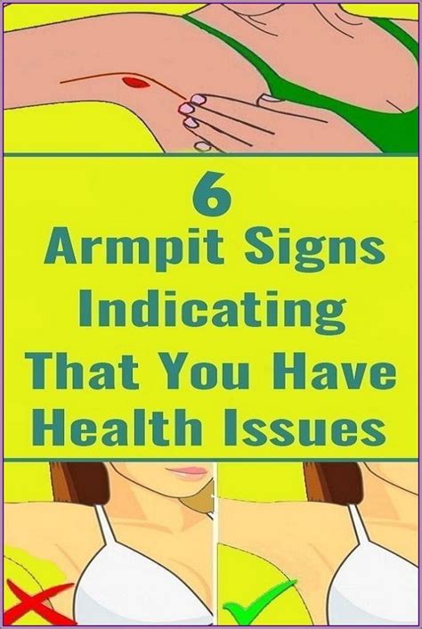 6 Armpit Signs Indicating That You Have Health Issues Artofit