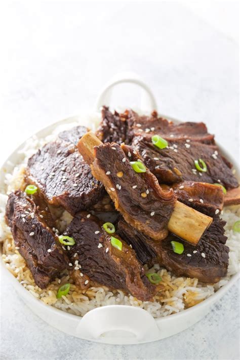 If using and electric pot, adjust according to your machine's instructions. Pressure Cooker Short Ribs Korean Style! - My Recipe Magic