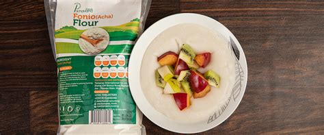 Fonio Flour Porridge Pachamama Foods