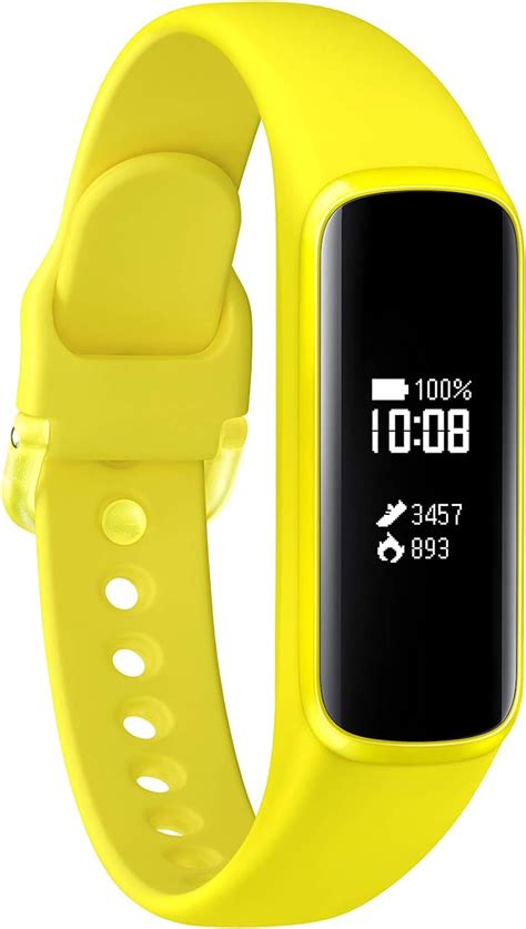 Samsung Galaxy Fit E Smartwatch Color Amarillo Amazones Electrónica