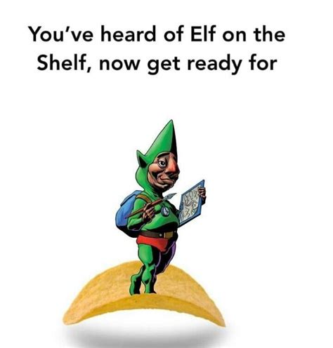 Youve Heard Of Elf On The Shelf Now Get Ready For Tingle On A Pringle