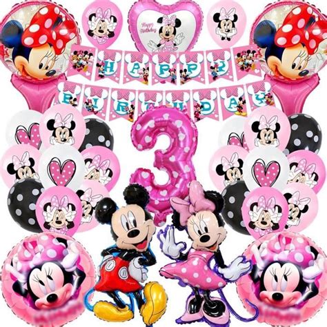 Ballon Minni Minni Anniversaire Ballon Anniversaire Ans D Coration