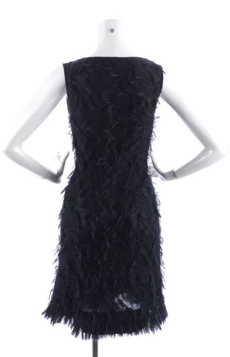Chanel 09a Black Mohair Dress And Shawl At 1stdibs