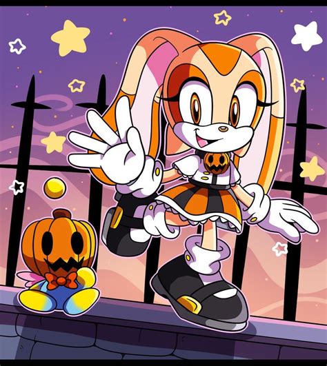 Cream The Rabbit Halloween By Sonictheedgehog Juguetes De Sonic Arte