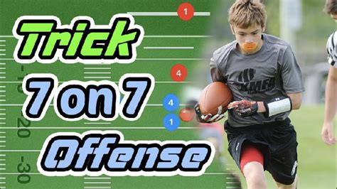 7 on 7 Trick Flag Football Plays - YouTube