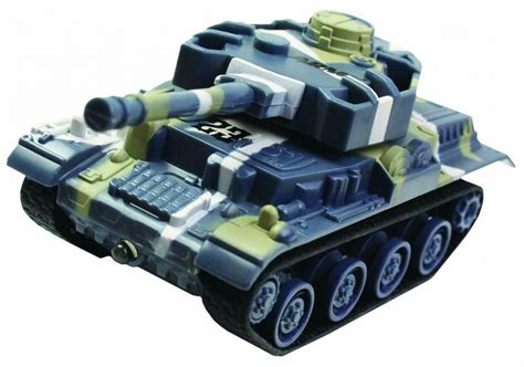 ENKE RC Tigris Mini Tank 1:68 Méretarány 27 mHz Rádió vezérl
