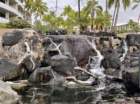 Hilton Waikoloa Village Resort On Big Island In Hawaii Stock Photo