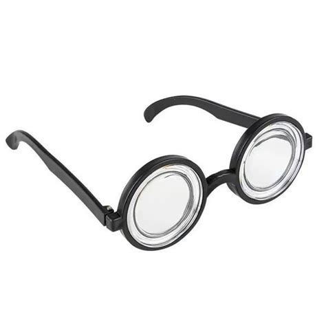 Funny Nerd Geek Glasses Dork Thick Lenses Costume Joke Gag Toy Black Plastic 959 Picclick