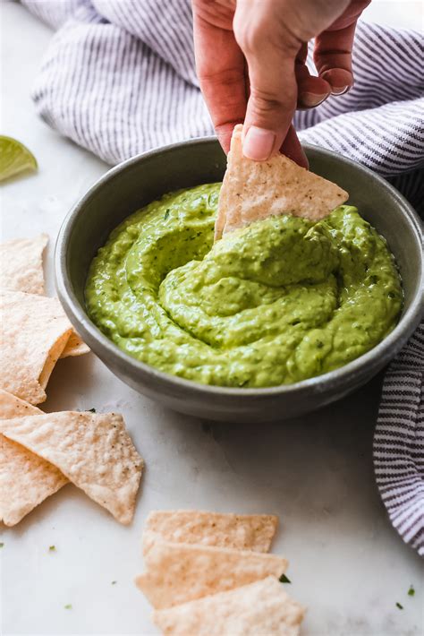 Is this what dip & dip have provided a service to customer?!!! 5-Minute Creamy Avocado Dip Recipe - Little Spice Jar