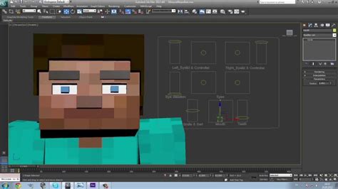 3ds Max Minecraft Character Rig Download Link Youtube