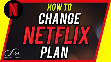How To Change Your Netflix Plan Youtube