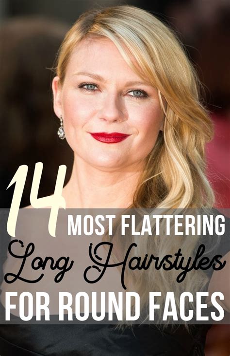 14 most flattering long hairstyles for round faces