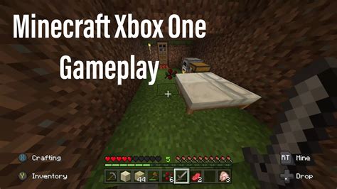 Minecraft Xbox One Gameplay Youtube
