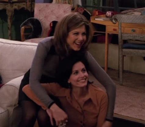 Rachel And Monica Friends In Love Friends Moments Friends Scenes