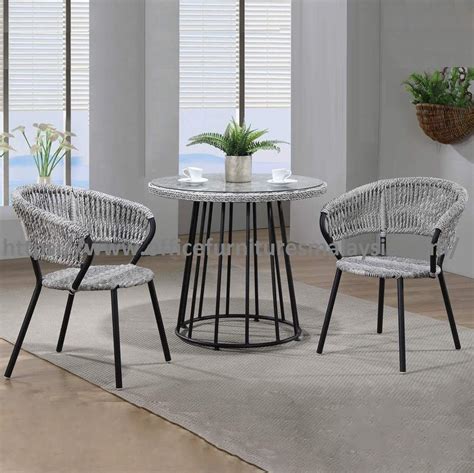 The 2 seater table have prime qualities and discounts that give you value for money. 1.7ft Small Round Designer Dining Table 2 Seater Set ...