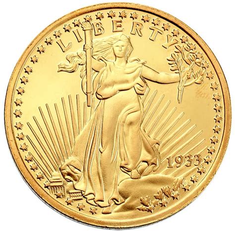 Authentic 1933 P 20 Gold Double Eagle Coin Limited Stock