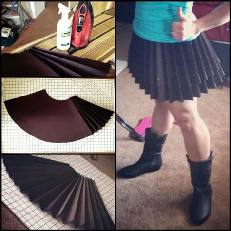 Discover more posts about diy cosplay. wow .-. simple way of doing a low budget pleated skirt | Cosplay diy, Cosplay costumes, Diy skirt