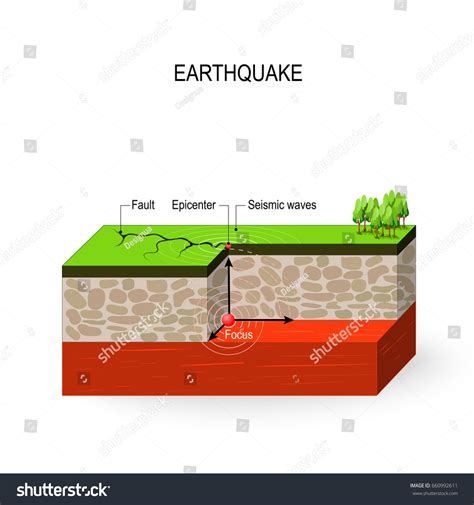 Some of the worksheets for this concept are regents earth science name plotting epicenter work, finding epicenters and measuring magnitudes work, seismic waves spread out from the focus of an, locating epicenters. Earthquake Seismic Activity Seismic Waves Fault Stock Vector 660992611 - Shutterstock