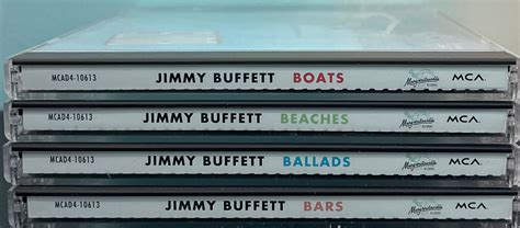 Jimmy Buffet Boats Beaches Bars And Ballads 4 Cd Set Used 8811061326 Ebay