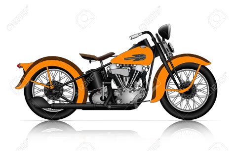 Vintage Motorcycle Clipart | Free download on ClipArtMag