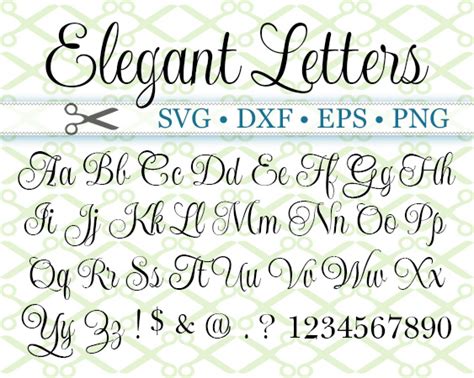 Calligraphy Alphabet Letters Font Images Tattoo Script Font