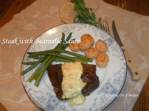 Add the beef, and cook, turning and pressing with tongs, until browned all over and, cooked to the desired temperature, about 4 minutes per side. Cooking On A Budget: Steak with Bearnaise Sauce