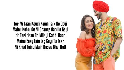 Khad Tainu Main Dassa Lyrics Neha Kakkar And Rohanpreet Singh Rajat