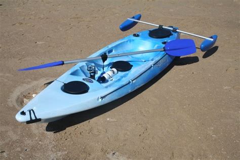 Double Outrigger Kit For Squid Sit On Kayak Made In Australia By