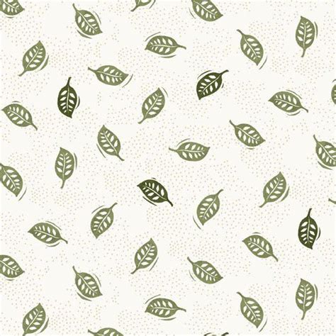 Leaf Green Patchwork Fabric Cotton Quilting Fabric Green Fabric