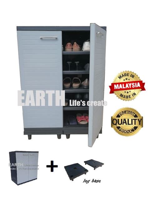 Earth Shoe Plastic Cabinet With Leg Base Home Living Productexcellent