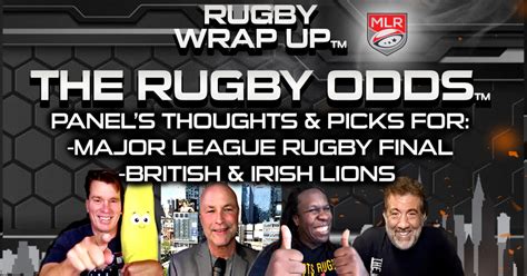 Rugby Tvpod The Rugby Odds Mlr Final And Lions Vs Boks Part Deux