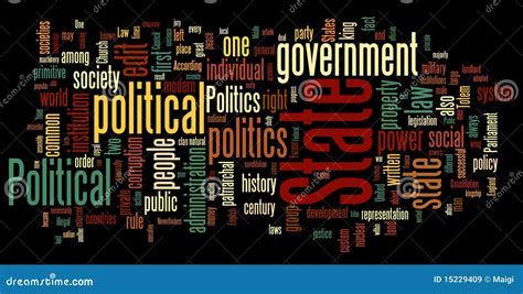 Politics Word Cloud Royalty Free Stock Images Image 15229409
