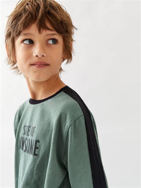 Image 1 Of T Shirt With Stripes From Zara In 2021 Beauty Of Boys