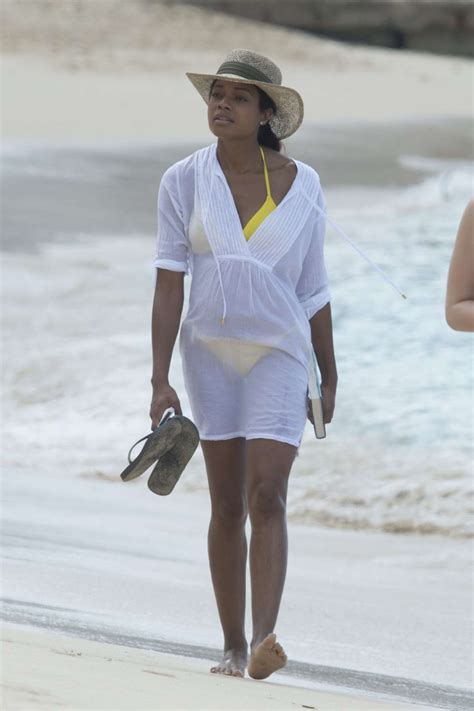 Naomie Harris In Bikini At A Beach Gotceleb Hot Sex Picture