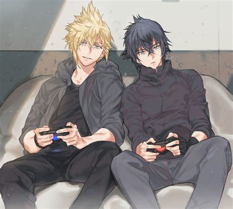 Final Fantasy Xv Noctis X Prompto Promtis Ffxv Final Fantasy Cloud Noctis Final