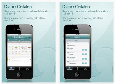 E' il diario della cefalea tutto italiano che ha messo a punto un sistema per cercare di ridurre il mal di testa prevenendolo. Diario Cefalea: l'app che ci aiuta a tenere traccia degli ...