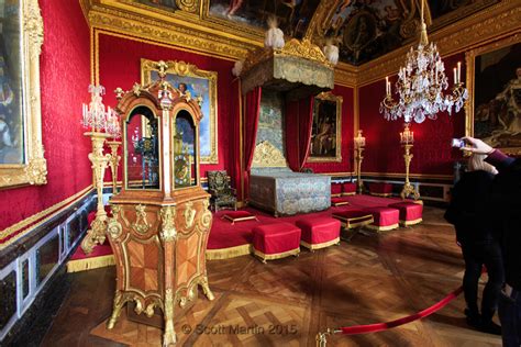 State apartments were areas where she wasn't allowed in the king's bedroom, so appointments were set to meet in hers. Palace of Versailles, France | Scott Martin Photography